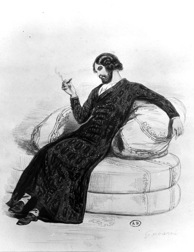The Artist, c.1830 by Paul Gavarni